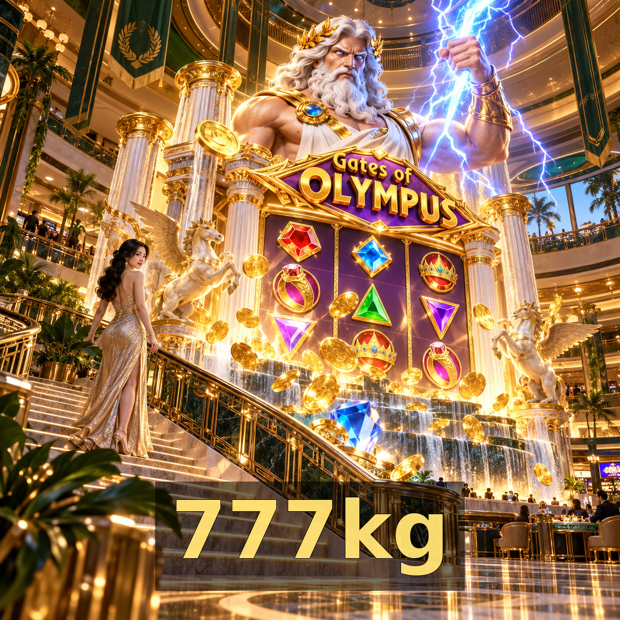 Descubra o Encanto de 40SparklingCrown com 777kg
